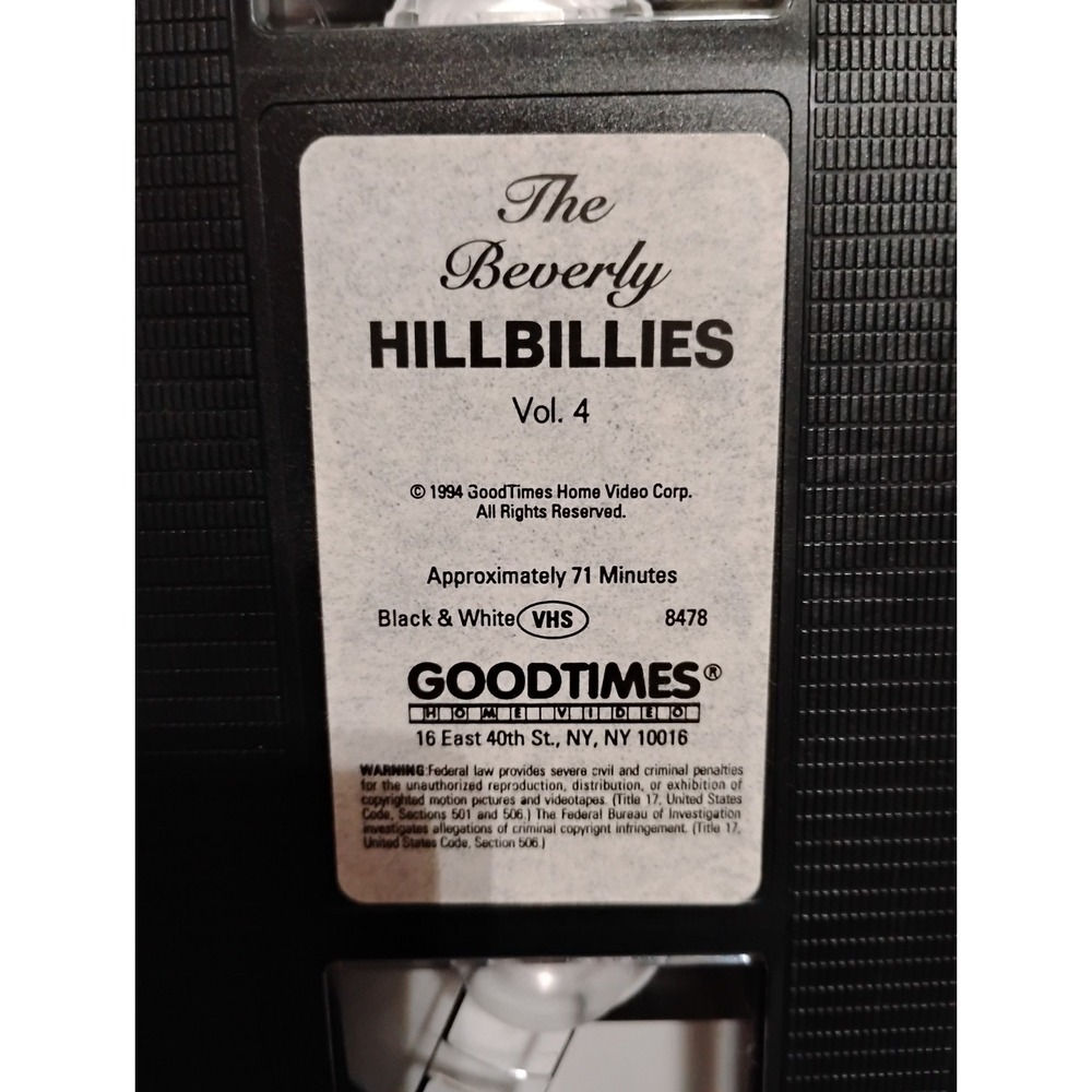 The Beverly Hillbillies VHS - Picture 4 of 4